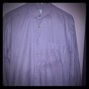 Peter Millar long sleeve plaid